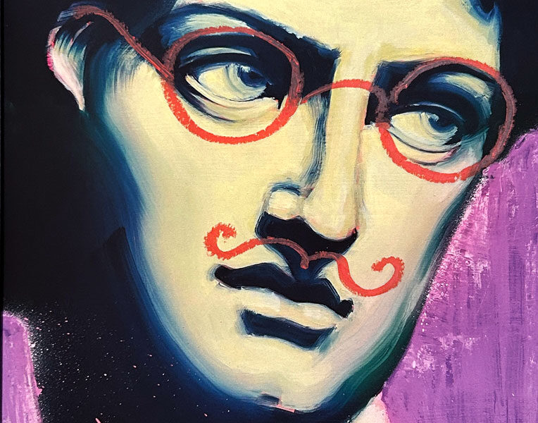 Davina Confident – Kunstdruck von REWONSKY, Vorderansicht