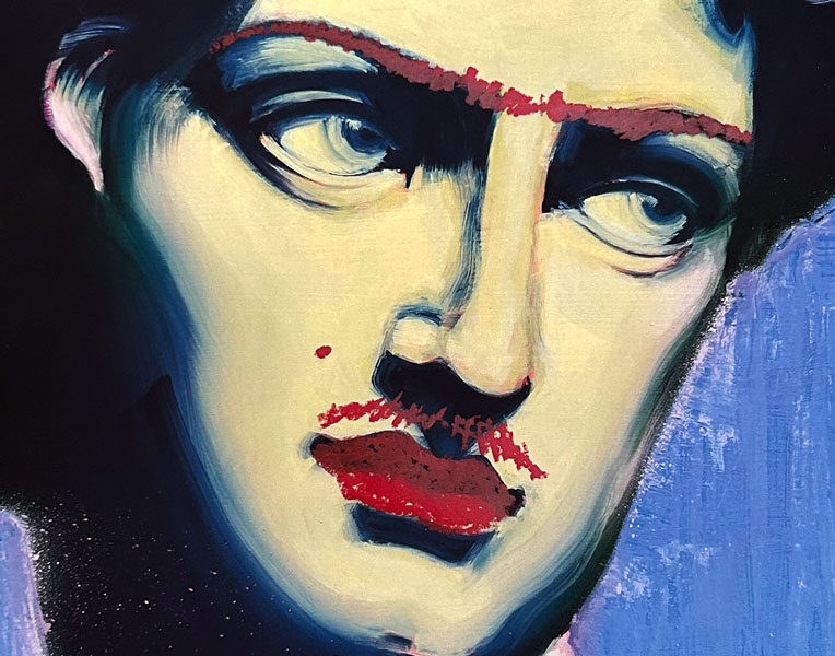 Davina Kahlo – Kunstdruck von REWONSKY, Vorderansicht