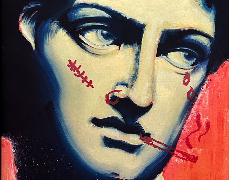 Davina Rebel – Kunstdruck von REWONSKY, Vorderansicht